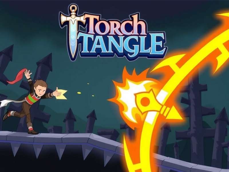 Torch Sword Tangle Epic Battle Scene Torch Sword Tangle Gameplay Screenshot